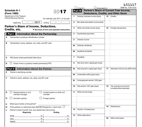 schedule k 1 taxes